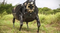 Marines Field Test the Robot LS3 during RIMPAC 2014