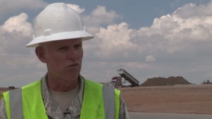 LTC Tomas Niichel Interview, Buckley AFB Runway