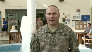 1LT Daniel Dick- Family Shout Out 2014