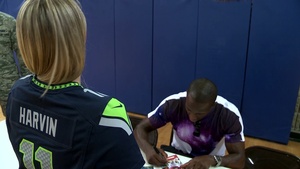 Husain Abdullah Visits 379 AEW (Meet & Greet)