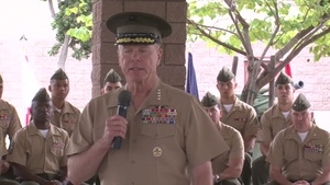 Maj. Gen. Berger Frocking Ceremony