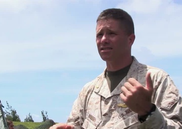 LCDR David Gribben, Medical Technology lead at Advanced Warfighting Experiments