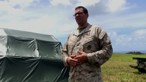 LCDR Corey Gustafson, ER Physician, 13th MEU discusses experimental medical technology