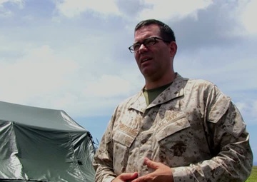 LCDR Corey Gustafson, ER Physician, 13th MEU discusses experimental medical technology