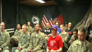 Live shot to the MLB All-Star game on FOX Sports