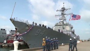 USS Nitze Returns Home