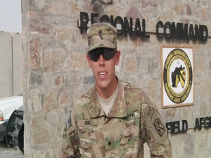 Spc. Hall Shout-Out to Family and Friends