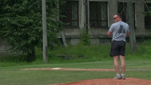 Paratroopers Play Ball