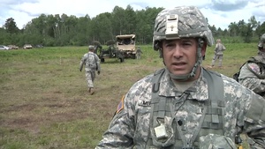 1/103rd Artillery Drills and IED STX Training