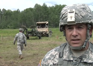 1/103rd Artillery Drills and IED STX Training