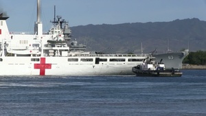 PLA(N) Peace Ark Gets Underway During RIMPAC 2014