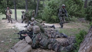 SP-MAGTF Crisis Response Marines and French Foreign LegionnairesIntegrate Fire Support at Range