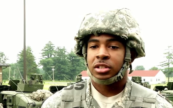 PFC Tylor Harper tells about the Paralegal Warrior Training Course at Fort McCoy, Wis.