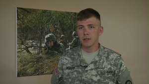 PFC Andrew Morris tells about his experiences with the Paralegal Warrior Training Course