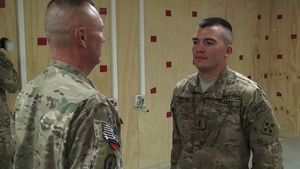 1LT Moon Promoted by His Father B-roll