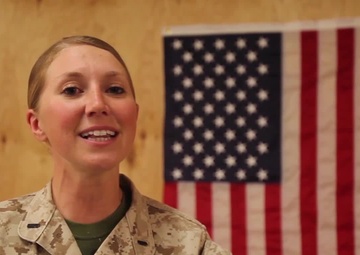 1st Lt. Skye Martin Sings the National Anthem