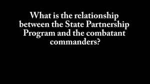 Army Gen. Frank Grass on the National Guard State Partnership Program