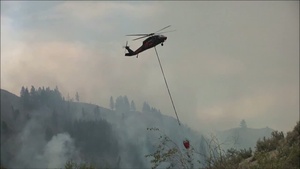 National Guard Aids Fight Against Growing Wildfires