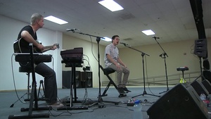 Dan Clark & Friends Befriend Camp Arifjan Soldiers
