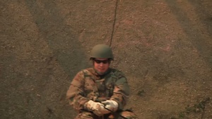 Explosive Ordinance Disposal Units Train in Rappelling and Fast Rope Use