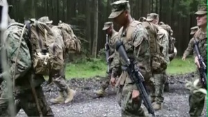 Logistic Specialists Go On A Hike During Exercise Dragon Fire