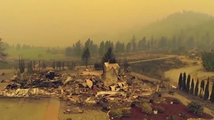 National Guardsmen Battle Wildfires