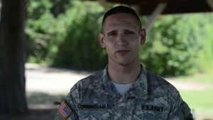 2014 ARNG BWC - Spc. Cunningham Interview