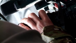 Boom Operator Refueling RC-135 over Afghanistan in Support of OEF B-Roll