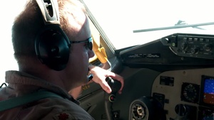 Combat Camera Documents KC-135 Refueling Mission in Support of OEF