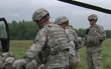 Field Artillery Shoots High with Medical Evacuation Training
