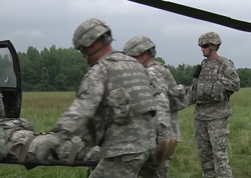 Field Artillery Shoots High with Medical Evacuation Training