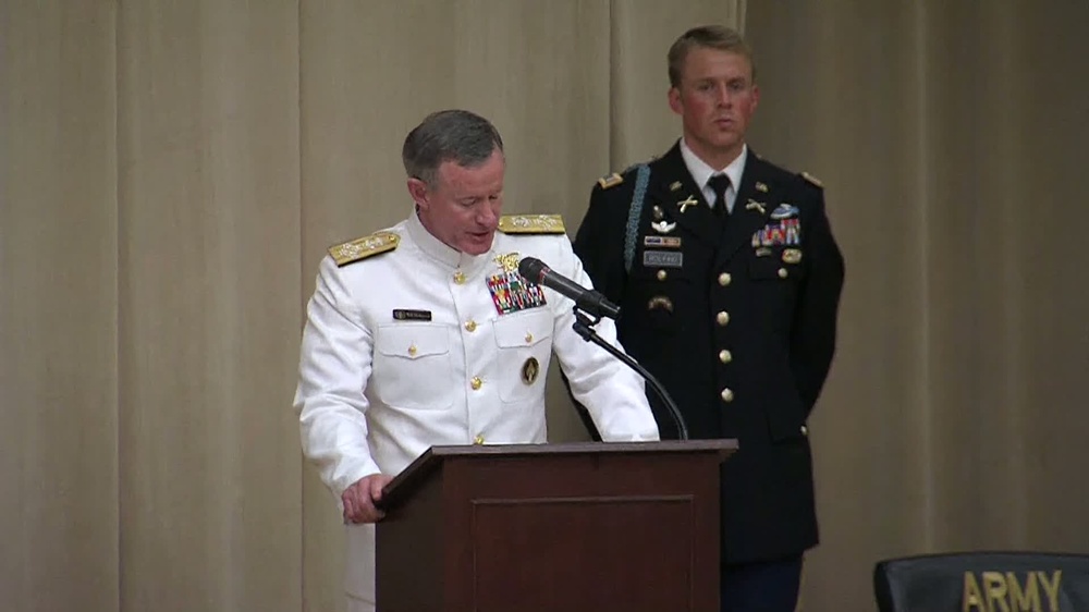 DVIDS Video Medal of Honor Recipient SFC Leroy Petry Promotion and