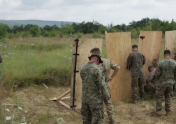 BSRF-14 Engineers and EOD Conduct Urban Breaching Range at Platinum Lion-2014