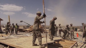 Vertical Construction Engineers Deconstruct Forward Operating Base Apache