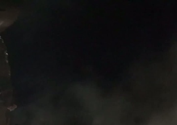 Horizontal Construction Engineers Deconstruct Forward Operation Base Apache