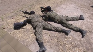 Fuerzas Comando 2014 Snipers compete in targets of opportunity