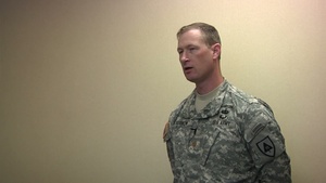 Raw Interview with Maj. Alex Kurkow from the 91st Training Division