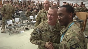 SSG George Watlington Audie Murphy Induction Ceremony - Broll