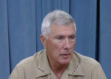 ADM Sam Locklear Pentagon Briefing