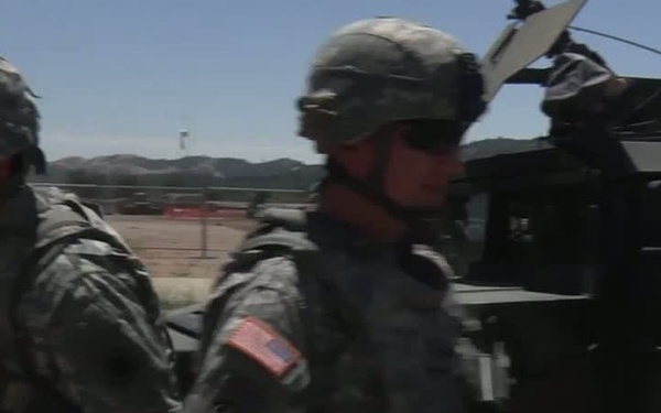 Commanding Army Generals and Leaders Meet at Fort Hunter Liggett B-Roll