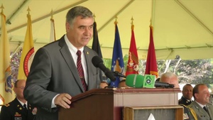 Albanian OCS Class 001 Graduation (B-Roll)