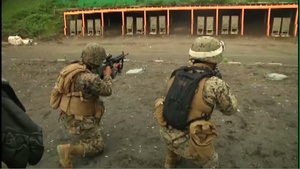CLC 36 Marines Shoot Rifles at Camp Fuji During Exercise Dragonfire