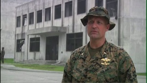 CLC 36 Marines Receive Spiritual Guidance at Camp Fuji During Operation Dragonfire