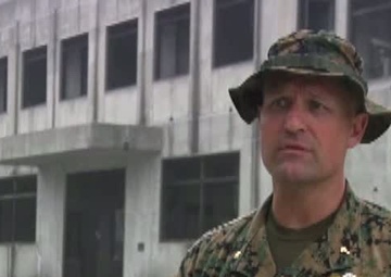 CLC 36 Marines Receive Spiritual Guidance at Camp Fuji During Operation Dragonfire