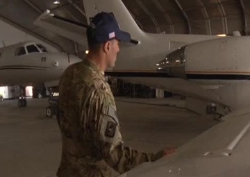 Army Reserve Fixed Wing Pilots Fly in Afghanistan (B-Roll 1 of 3)
