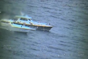 Two Rescued from Boat Fire