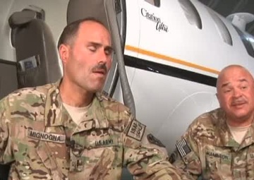 Army Reserve Fixed-Wing Pilots Fly in Afghanistan (B-Roll 3 of 3)