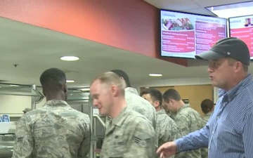 Dyess AFB Celebrates Dining Facility Grand Opening