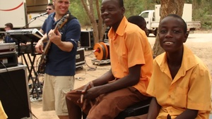 African Partnership Flight Ghana 2012, Cape Coast School for the Deaf - Video 1