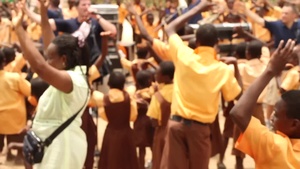 African Partnership Flight Ghana 2012, Cape Coast School for the Deaf - Video 4